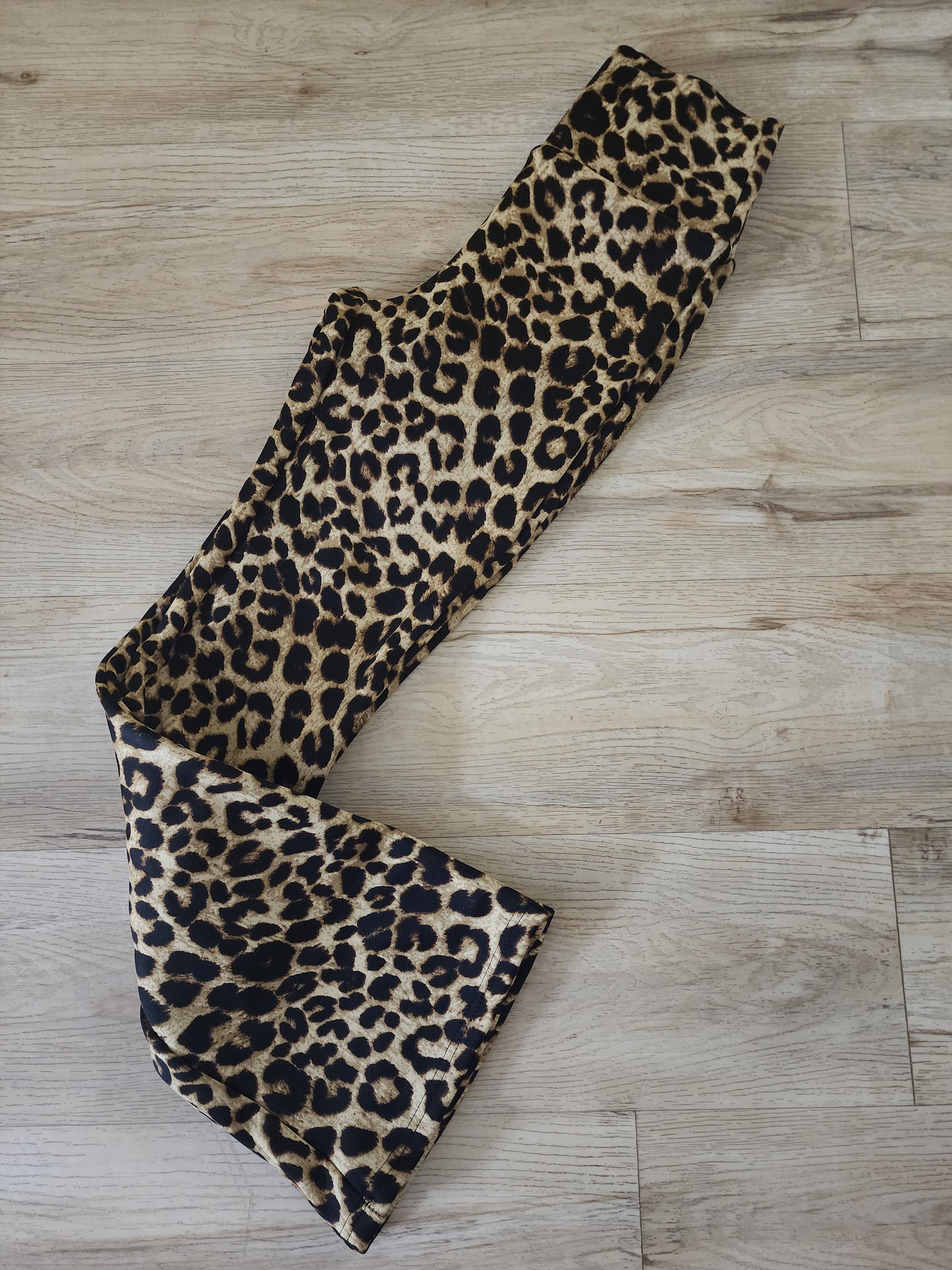 Leopard Vibe Flare Pants