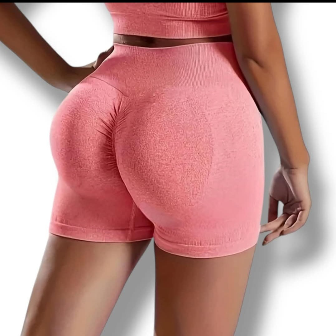 Sculpted Rose Short Set