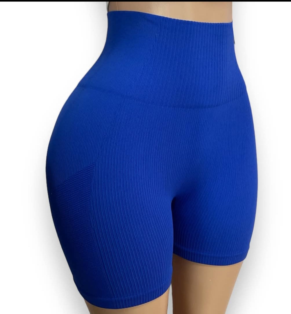 Sculpt & Scrunch High-Waisted Shorts